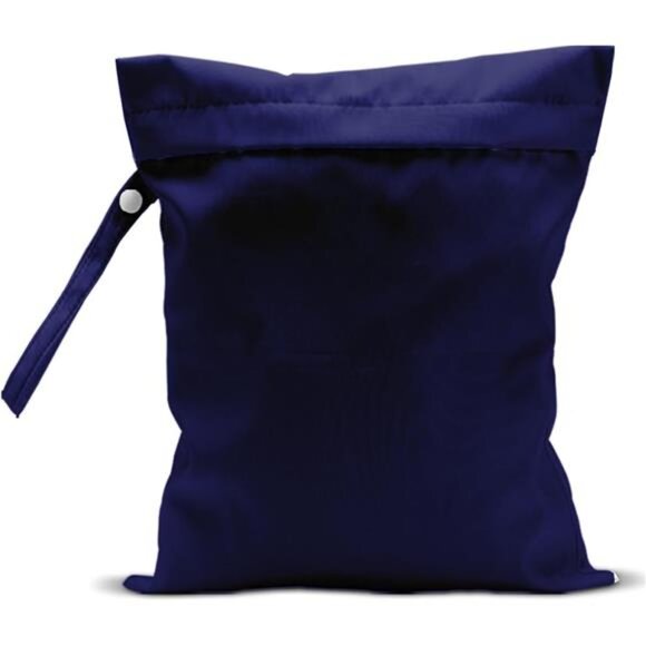 Waterproof Wet Bag for Swimsuit, Travel Beach Wet Dry Bag, Pure blue - Picture 1 of 6